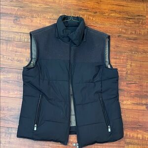 Manuel Ritz Men’s Puffer Vest – XL – Navy Quilted Designer Italian Outerwear